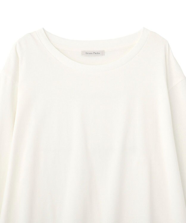 Green Parks ホワイトインナーストレートプルオーバー Off White