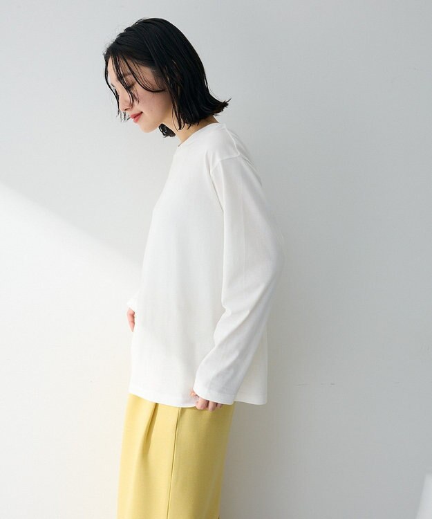 Green Parks ホワイトインナーストレートプルオーバー Off White