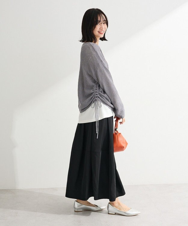 Green Parks ホワイトインナーストレートプルオーバー Off White