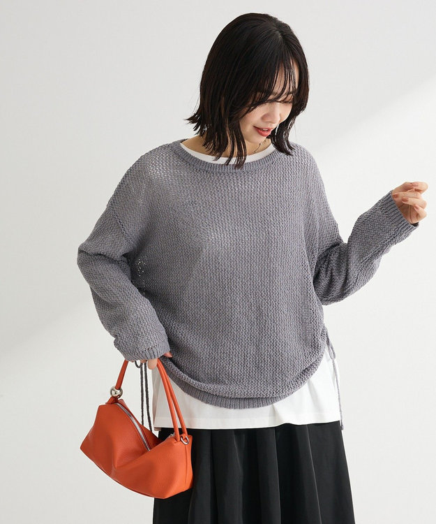 Green Parks ホワイトインナーストレートプルオーバー Off White