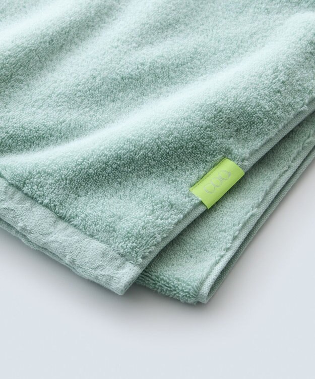 COQ 【SUPER ZERO】CUDDLE 無地ハンドタオル ライトグリーン