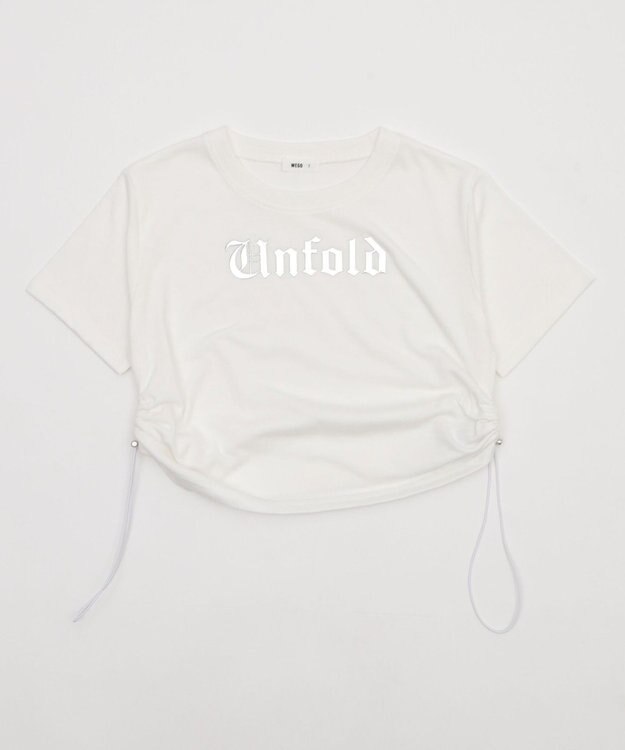 WEGO グラフィックストッパードロストショートT ホワイト