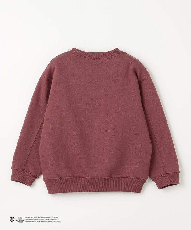 ANY KIDS 【コラボ】ハリー・ポッター 裏起毛スウェット ボルドー