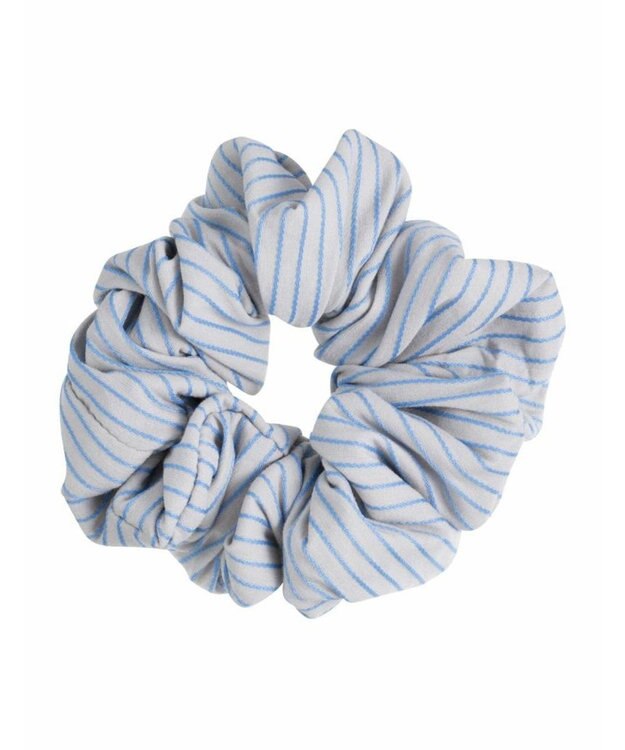 ACCA ストライプシュシュ ライトグレー