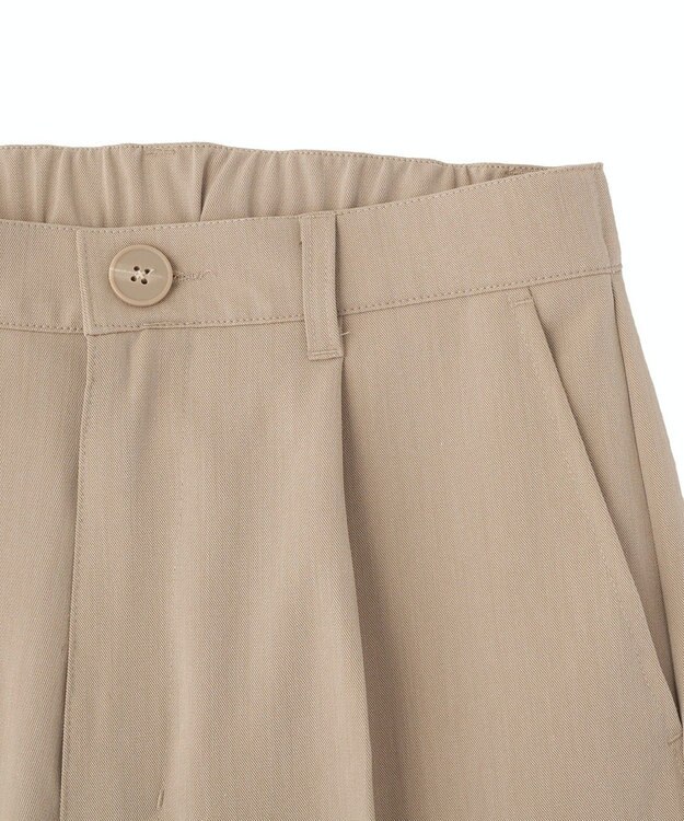 CRAFT STANDARD BOUTIQUE 半袖ダブルテーラードセットアップ Beige