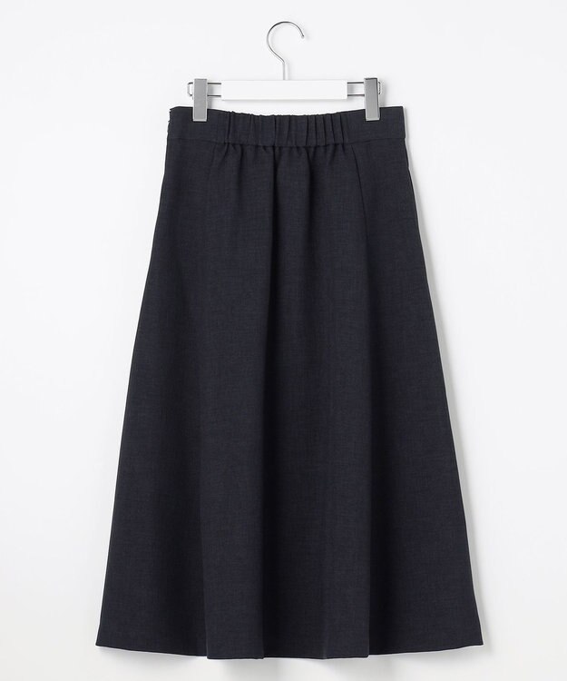 Feroux 【先行予約】パール釦ペプラムジャケット×スカート セットアップ ネイビー系