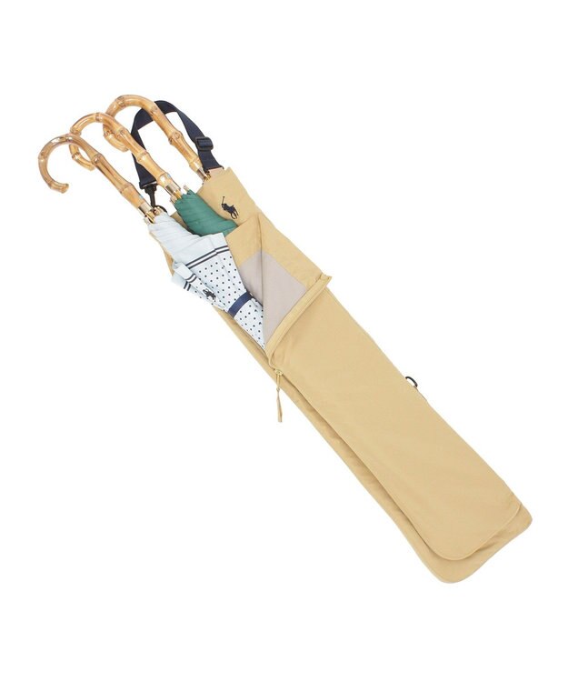 MOONBAT POLO RALPH LAUREN(ポロ ラルフローレン)ファミリー 傘袋 レインバッグ PP刺繍 ベージュ