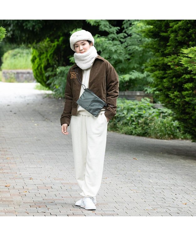 林八百吉商店 Champion  ファーフライトキャップ アイボリー