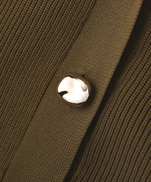 AMERICAN HOLIC 金ボタンニットジレ Khaki