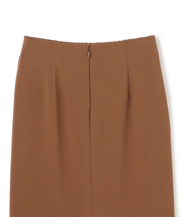 BEIGE， 【VERY NaVY掲載】GYPSUM / シルキータッチ  Iラインロングスカート Brown