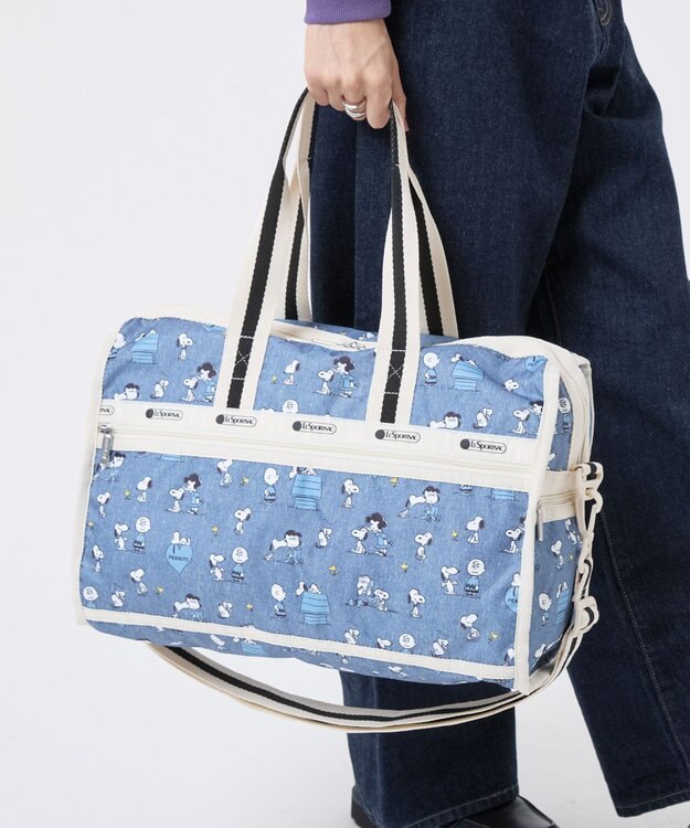 LeSportsac DELUXE MED WEEKENDER/ピーナッツハッピーパルズ ピーナッツハッピーパルズ