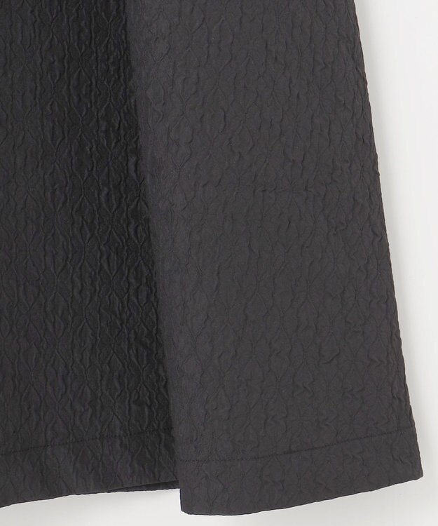 ANY SIS 【洗える】フクレジャカード ワンピース ブラック