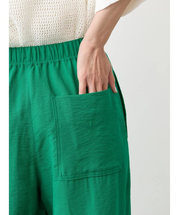 AMERICAN HOLIC 接触冷感Ｗポケットワイドパンツ Green