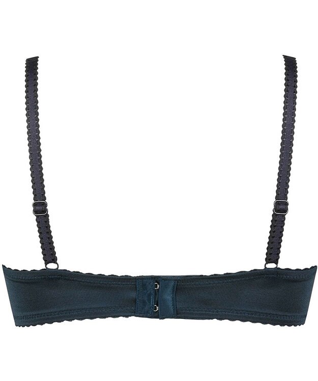 Wing ブラジャー Wing Lesiage ふっくら、まる胸メイク 背中にやさしくフィット 【2860シリーズ】 パッド有 ブラ PB2860 ウイング／ワコール グレイッシュブルー