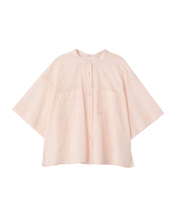 CRAFT STANDARD BOUTIQUE バックギャザーポンチョシャツ Light Pink