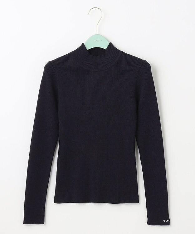 TOCCA 【洗える！】FILMS TURTLENECK タートルネックニット ネイビー系