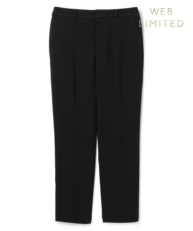 BEIGE， 【L-size】CINDY/クロップドパンツ Black×Black