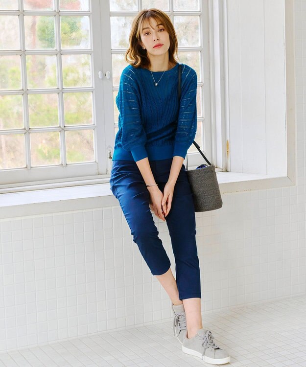 Tiaclasse シリンダーかごショルダーバッグ チャコールグレー