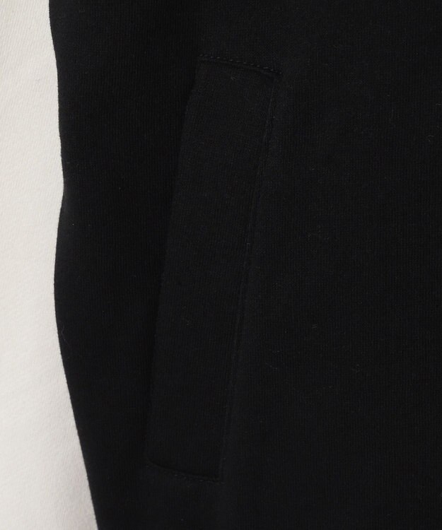 WEGO 【ユニセックス着用ITEM/MLサイズ展開】サガラワッペンスウェットスタジャン ブラック