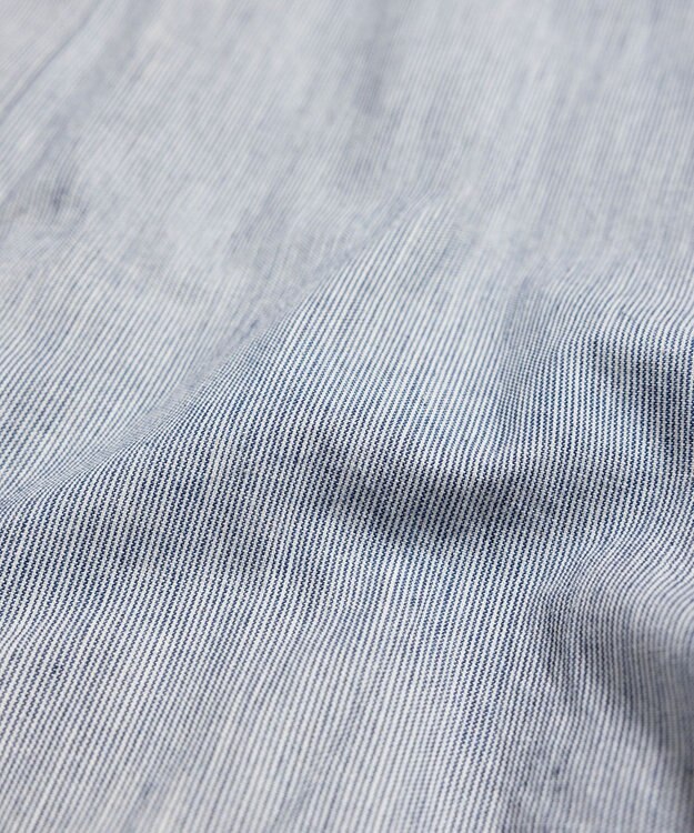 LENO LIGHT HICKORY ONE PIECE / ヒッコリーシャツワンピース WHITE STRIPE