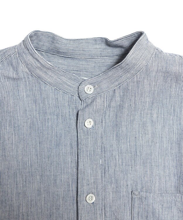 LENO LIGHT HICKORY ONE PIECE / ヒッコリーシャツワンピース WHITE STRIPE