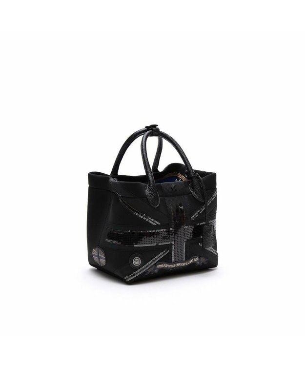 A.D.M.J. 【魔法の様に軽い】マジックライト/ユニオンジャックキューブトート21cm(Dカン+) NE/AZU