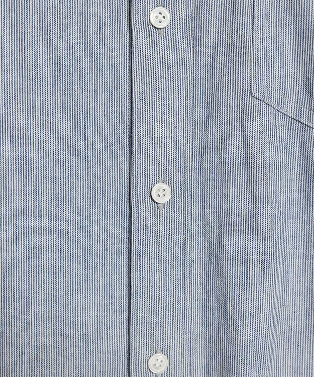 LENO LIGHT HICKORY ONE PIECE / ヒッコリーシャツワンピース WHITE STRIPE