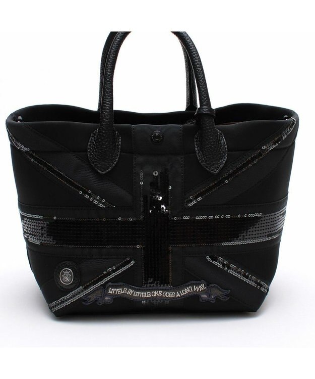 A.D.M.J. 【魔法の様に軽い】マジックライト/ユニオンジャックキューブトート21cm(Dカン+) NE/AZU