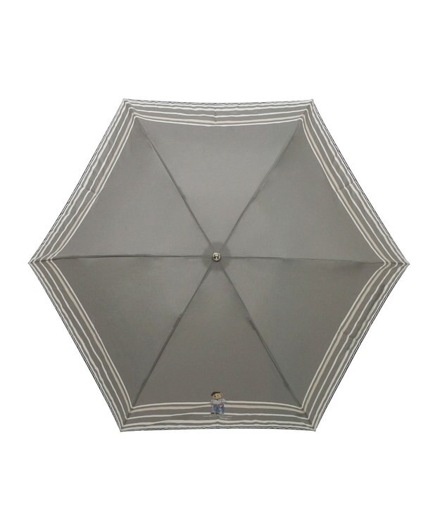 MOONBAT 【大きめ/軽量】POLO RALPH LAUREN （ポロ ラルフローレン）折りたたみ傘 FRENCH BEAR 55cm グレー