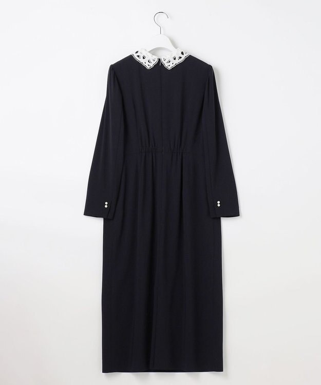 ANY SIS 【2WAY】セレモニーダブルクロス ワンピース ネイビー