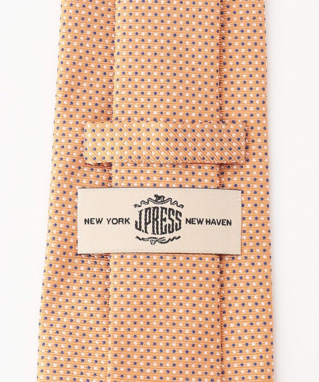 J.PRESS MEN 【GEOMETRIC JACQUARD COLLECTION】ジオメトリックジャガード ネクタイ ライトオレンジ系7