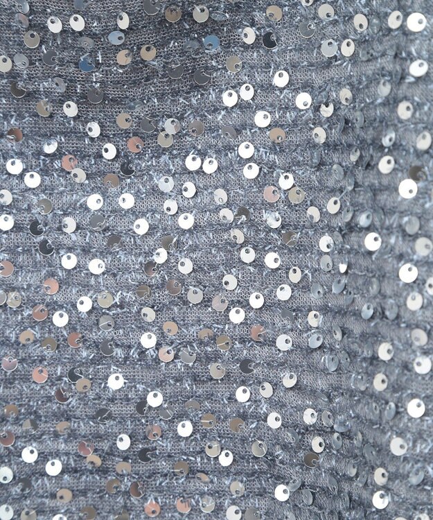 Green Parks スパンコールキャミビスチェ Gray