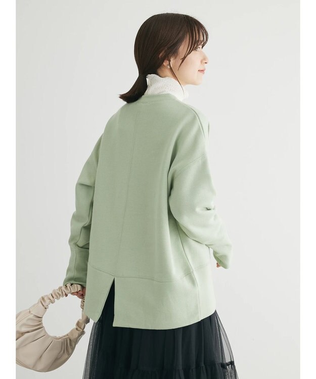 Green Parks Ｂｒｕｓｈｅｄ　センターシーム裏起毛プルオーバー