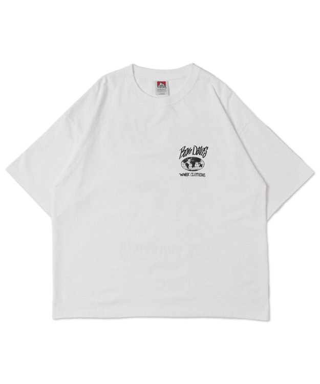 WEGO 【ユニセックス着用ITEM】別注BENDAVISアンサンブルグラフィックT ホワイト