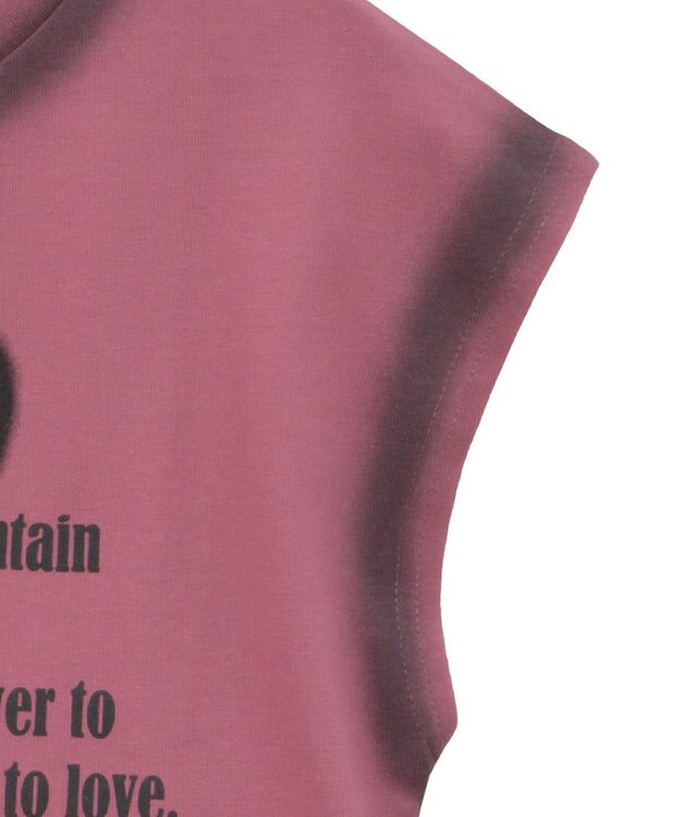 Green Parks ・ｓｗｉｎｇ　ｂｙ　ハートロゴフレンチＴＥＥ Pink