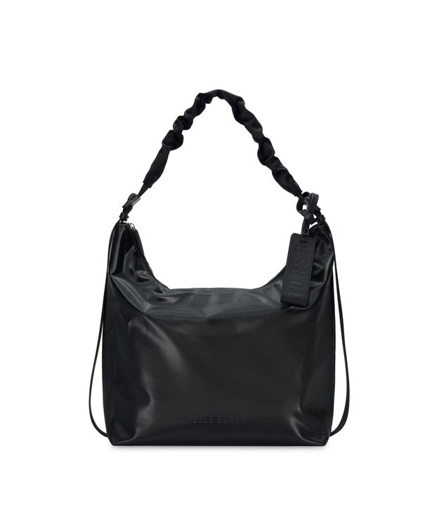 PELLE BORSA ハンドルポイントショルダーバッグ Cheers チアーズ 5210 ブラック