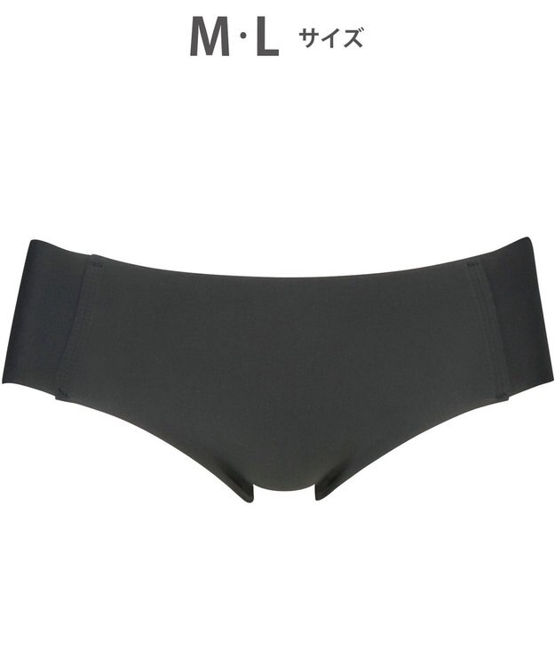 WACOAL 【GOCOCi ゴコチ】 ショーツ はきこみ丈あさめ まるでつけていないようなはきごこち フラット仕上げ CGG535とペア PGG135 /ワコール ブラック