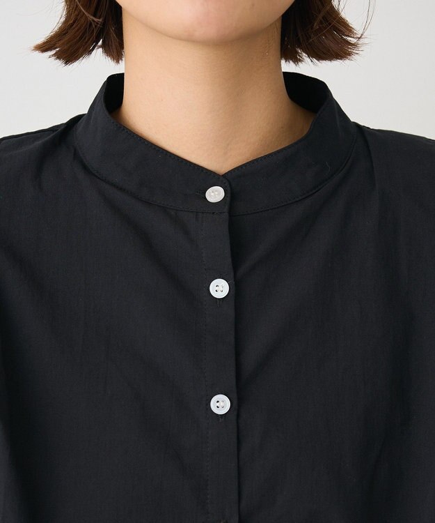 CRAFT STANDARD BOUTIQUE フレンチスリーブブラウス Black