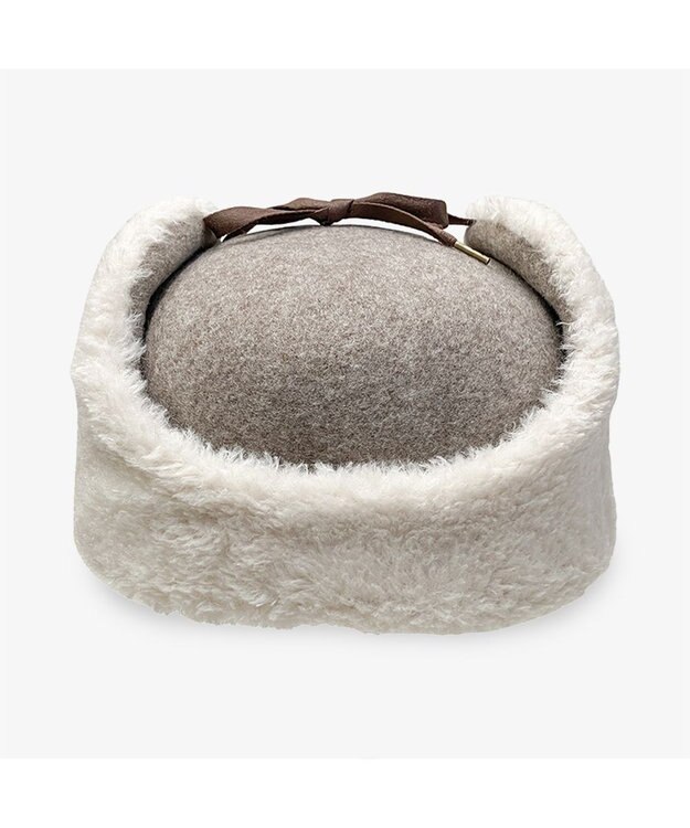 林八百吉商店 un chapeau バスクアビエイター ブラウン