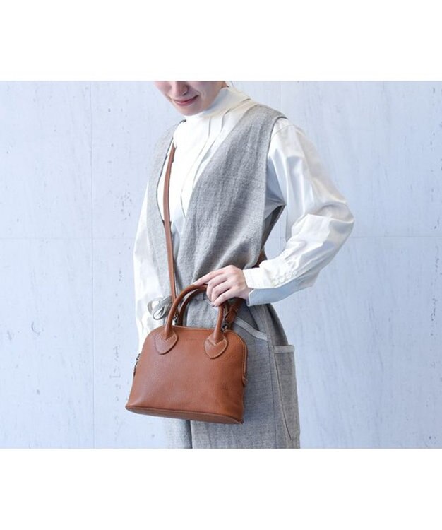 genten ミネルヴァ ミニボストン チャ