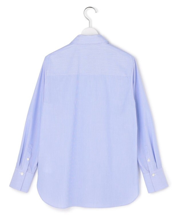 ICB 【2WAY】 クリーンブロード タイ付きシャツ ブルーストライプ