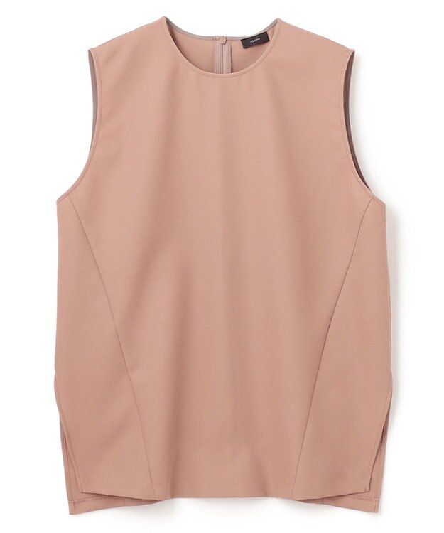 JOSEPH 【洗える】ボイルコットン　ブラウス Frozen Mocha