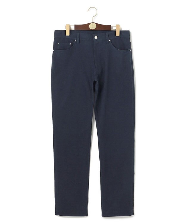 J.PRESS MEN ハイパワーストレッチ 5ポケットパンツ ネイビー系