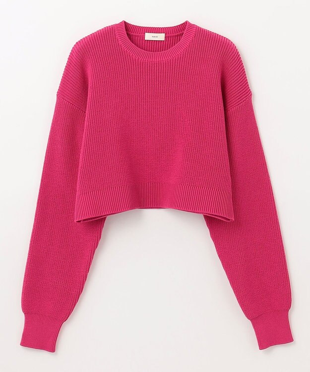 NAVE 【Nave 　洗える】ルピナス コットンニットトップス ローズ系