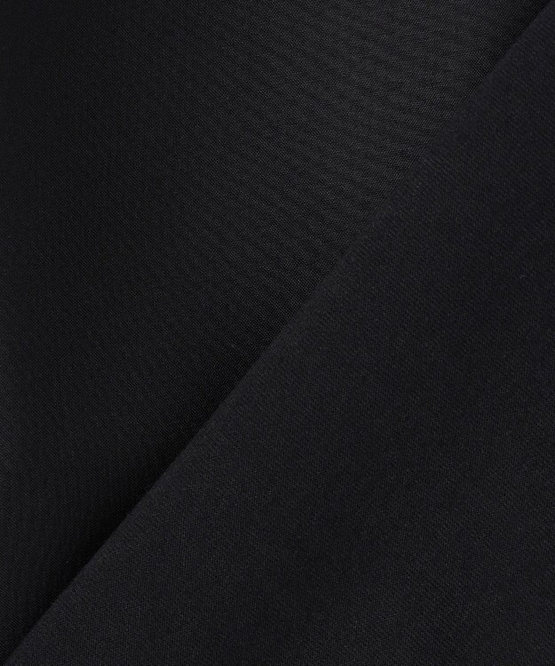 UNFILO L 【洗える】シアーレイヤード Tシャツ ブラック