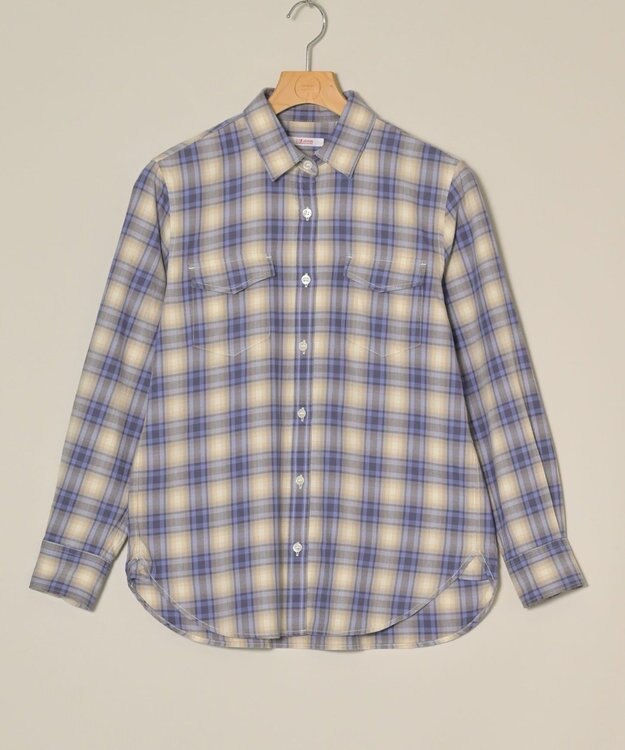 ONWARD Reuse Park 【23区】ブラウス春夏 ブルー