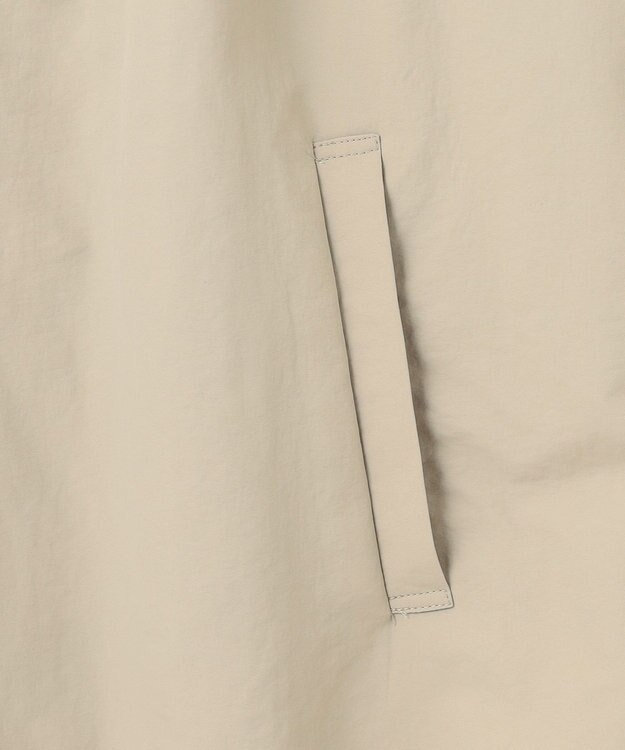 自由区 【撥水加工・UVケア・洗える】ライトグログラン ブルゾン ベージュ