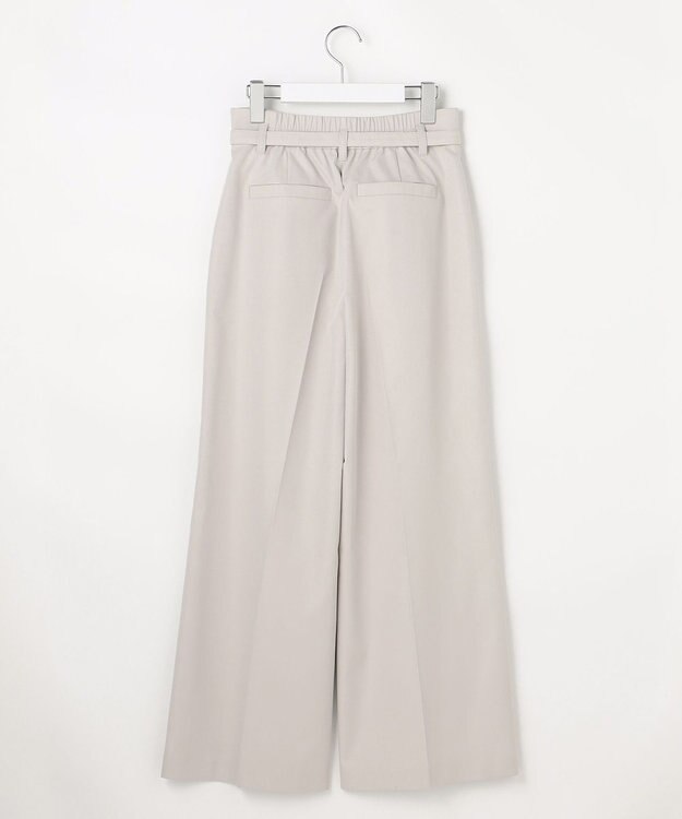 ANY SIS ツイステッドクリアチノワイド パンツ アイボリー