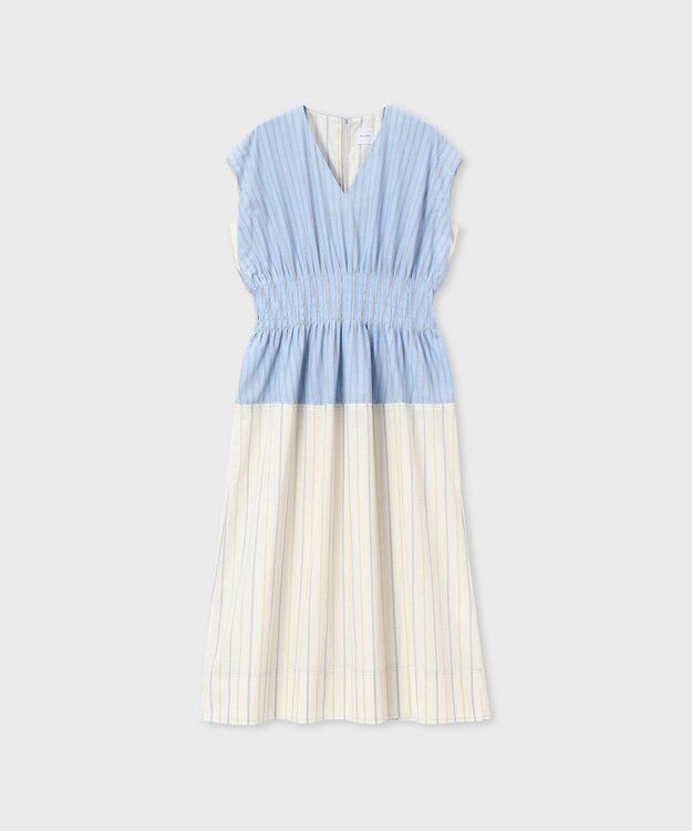 Paul Smith パネルストライプ ワンピース アイボリー