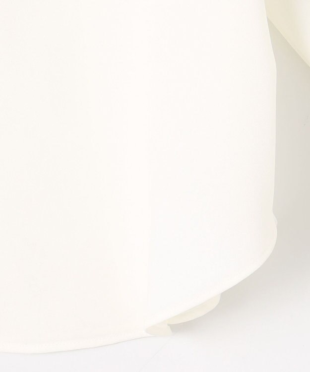 組曲 L フリルカラーレイヤード ブラウス アイボリー系